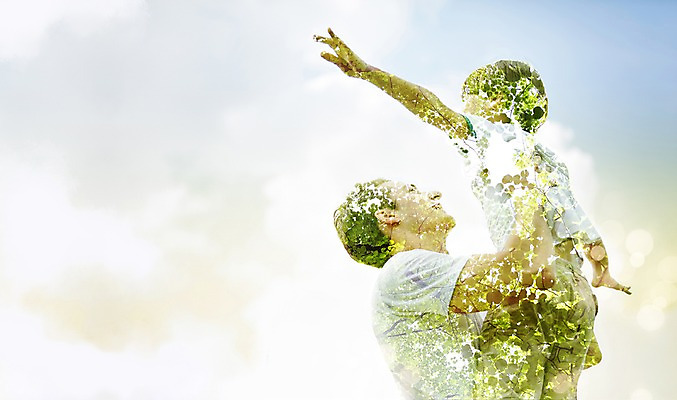 PSD 편집 편집이미지 남자 행복 아들 어린이 가족 사랑 사람 동양인 성인 두명 평화 한국인 아빠 신비 합성 다중노출 남자만 이미지편집 감정 컨셉 관계 촬영기법 인종 파일형식