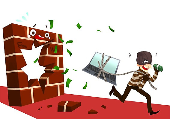 PSD 남자 밧줄 돈 인터넷 일러스트 벽돌 한명 사람 성인 노트북 손상 범죄 보호 비밀 도둑 보안 해킹 방화벽 국내일러스트 1 줄 컨셉 안전 전자제품 재산 범죄인 파일형식