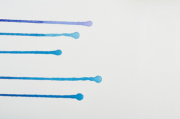 포토 JPG 스튜디오촬영 선 컬러 백그라운드 수채화 사람없음 파란색 물감 미술도구 표현 질감 국내포토 실내 오브젝트 파일형식