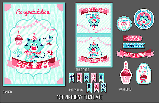 동물 템플릿 배너 기념일 스티커 종류 선물 사람없음 장식 귀여움 고양이 생일파티 생일 컵케이크 초대장 유모차 생일축하 생일카드 돌잔치 반려 첫돌 특별함 행사템플릿 아기자기 이미지템플릿 AI파일 카드프레임 컨셉 포유류 카드_감사 프레임 이벤트 반려동물 케이크 아기용품 돌_생일 축하 파일형식 벡터