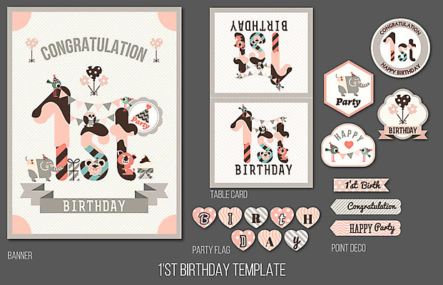 동물 템플릿 배너 기념일 스티커 곰 조류 코끼리 종류 선물 사람없음 장식 귀여움 생일파티 생일 초대장 생일축하 풍선 코알라 생일카드 돌잔치 첫돌 특별함 행사템플릿 아기자기 이미지템플릿 AI파일 카드프레임 컨셉 포유류 카드_감사 프레임 이벤트 돌_생일 축하 파일형식 벡터