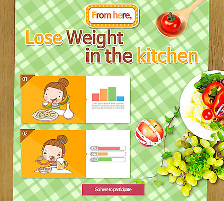 PSD 템플릿 여자 음식 웹템플릿 다이어트 채소 과일 방울토마토 이벤트페이지 줄자 사람 이벤트 성인 두명 뷰티 샐러드 사과 여자만 성인여자만 성인만 이미지템플릿 토마토 자 건강 페이지 파일형식