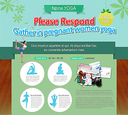 PSD 템플릿 여자 실루엣 웹템플릿 다이어트 요가 이벤트페이지 건강 사람 이벤트 여러명 성인 운동 뷰티 여자만 성인여자만 성인만 이미지템플릿 웰빙 다수 촬영기법 페이지 파일형식