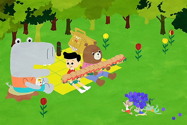 전신 PSD 나무 식물 동물 남자 꽃 어린이 여러마리 일러스트 곰 포도 함께함 샌드위치 한명 사람 앉기 소년 잔디 소풍 바구니 쥐 순수 하마 소통 소년한명만 국내일러스트 1 음식 다수 컨셉 과일 포유류 모션 야외활동 설치류 남자한명만 소년만 파일형식