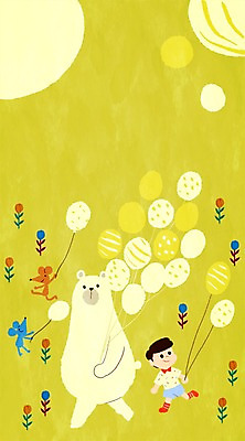 전신 PSD 식물 동물 한마리 남자 꽃 어린이 일러스트 곰 함께함 세마리 한명 들기 사람 소년 산책 쥐 순수 풍선 소통 소년한명만 국내일러스트 1 컨셉 포유류 모션 휴식 3 설치류 남자한명만 소년만 파일형식