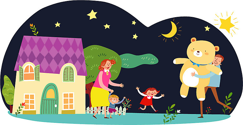 전신 구름 여자 남자 꽃 딸 행복 별 아들 어린이 일러스트 가족 엄마 주택 함께함 선물 서기 들기 사람 여러명 성인 울타리 화목 곰인형 달 아빠 가정의달 귀가 국내일러스트 AI파일 자연요소 식물 감정 인형 다수 컨셉 관계 모션 건물 담장 5월 파일형식 벡터