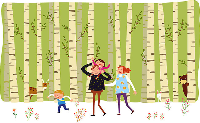 전신 나무 식물 동물 구름 여자 남자 꽃 딸 행복 아들 어린이 여러마리 일러스트 곰 가족 엄마 사슴 함께함 사람 여러명 성인 걷기 화목 산책 토끼 아빠 숲 가정의달 대나무숲 국내일러스트 AI파일 자연요소 감정 다수 컨셉 포유류 관계 모션 휴식 반려동물 5월 대나무 파일형식 벡터