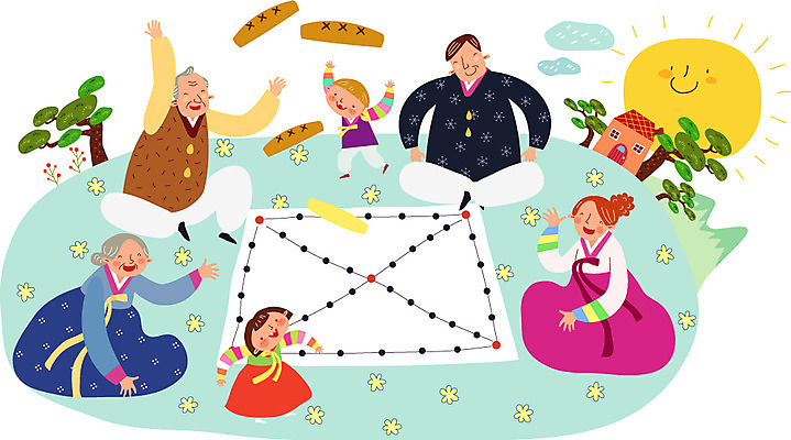 전신 나무 식물 구름 여자 명절 할아버지 남자 꽃 딸 행복 아들 할머니 어린이 일러스트 가족 엄마 산 주택 함께함 사람 앉기 여러명 성인 태양 화목 아빠 윷놀이 한복 가정의달 고향 국내일러스트 AI파일 자연요소 한국전통 전통 기념일 노년 감정 다수 컨셉 관계 모션 건물 전통놀이 전통의상 5월 파일형식 벡터