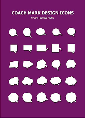모양 아이콘 말풍선 프레임 사람없음 세트 라벨 웹 어플리케이션 코치마크 2D아이콘 AI파일 인터넷 심볼 파일형식 벡터