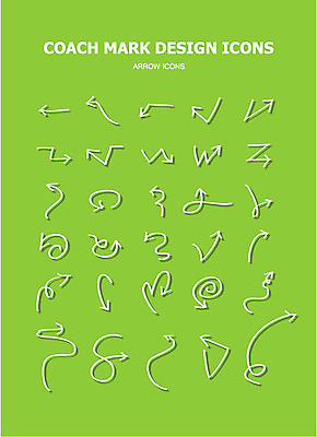 모양 아이콘 화살표 곡선 사람없음 세트 웹 어플리케이션 직선 코치마크 2D아이콘 AI파일 선 인터넷 심볼 파일형식 벡터