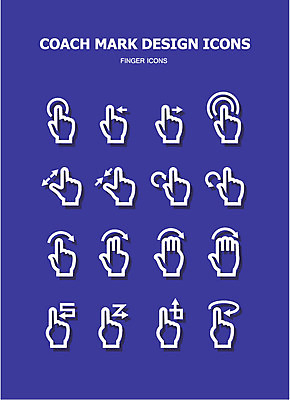 모양 아이콘 손 화살표 손가락 손짓 사람없음 세트 웹 터치 어플리케이션 코치마크 2D아이콘 AI파일 인터넷 모션 신체부위 심볼 파일형식 벡터