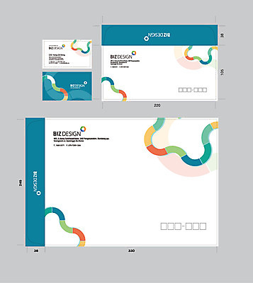 템플릿 문양 선 무늬 곡선 명함 명함템플릿 봉투 서류봉투 편지봉투 사람없음 세트 컬러풀 패키지 봉투템플릿 우편봉투 비즈디자인 이미지템플릿 AI파일 컬러 편지 우편물 파일형식 벡터