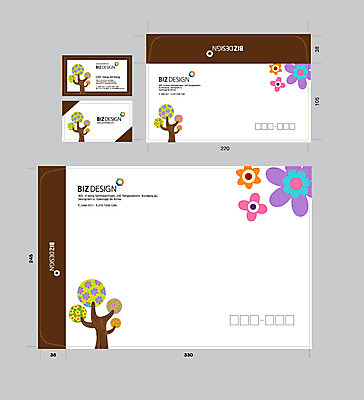 나무 식물 템플릿 디자인 꽃 꽃무늬 명함 명함템플릿 봉투 서류봉투 편지봉투 사람없음 세트 패키지 봉투템플릿 우편봉투 비즈디자인 이미지템플릿 AI파일 무늬 편지 우편물 파일형식 벡터