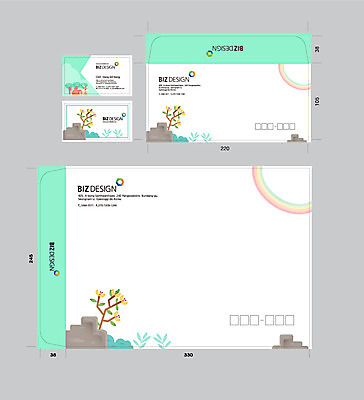 나무 식물 템플릿 무지개 명함 명함템플릿 봉투 서류봉투 편지봉투 사람없음 세트 돌_바위 패키지 봉투템플릿 우편봉투 비즈디자인 이미지템플릿 AI파일 자연요소 편지 우편물 파일형식 벡터