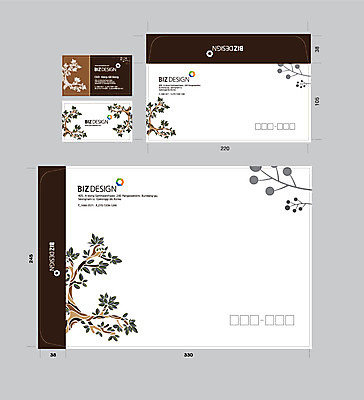 나무 식물 템플릿 명함 명함템플릿 봉투 서류봉투 편지봉투 사람없음 세트 패키지 봉투템플릿 우편봉투 비즈디자인 이미지템플릿 AI파일 편지 우편물 파일형식 벡터
