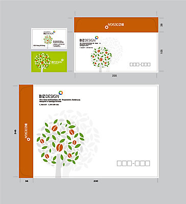 나무 식물 템플릿 디자인 명함 명함템플릿 봉투 서류봉투 편지봉투 사람없음 세트 원두 패키지 봉투템플릿 우편봉투 비즈디자인 이미지템플릿 AI파일 커피 편지 우편물 파일형식 벡터