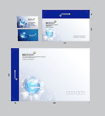 템플릿 컬러 비즈니스 명함 명함템플릿 봉투 서류봉투 편지봉투 사람없음 파란색 세트 E 패키지 봉투템플릿 우편봉투 비즈디자인 이미지템플릿 AI파일 알파벳 편지 우편물 파일형식 벡터