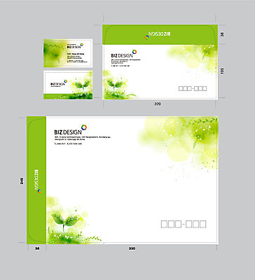 식물 템플릿 컬러 명함 명함템플릿 봉투 서류봉투 편지봉투 사람없음 초록색 세트 새싹 패키지 봉투템플릿 우편봉투 비즈디자인 이미지템플릿 AI파일 편지 우편물 파일형식 벡터