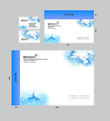 구름 템플릿 컬러 하늘색 명함 하늘 명함템플릿 봉투 서류봉투 편지봉투 사람없음 물 세트 물방울 파장 패키지 봉투템플릿 우편봉투 비즈디자인 이미지템플릿 AI파일 자연요소 파란색 편지 우편물 파일형식 벡터