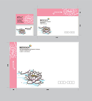 식물 템플릿 꽃 명함 명함템플릿 봉투 서류봉투 편지봉투 연꽃 사람없음 세트 연못 패키지 봉투템플릿 우편봉투 비즈디자인 이미지템플릿 AI파일 편지 우편물 파일형식 벡터