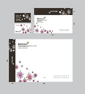 식물 템플릿 꽃 꽃무늬 명함 명함템플릿 봉투 서류봉투 편지봉투 사람없음 세트 잠자리 코스모스 패키지 봉투템플릿 우편봉투 비즈디자인 이미지템플릿 AI파일 곤충 무늬 편지 우편물 파일형식 벡터