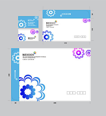 템플릿 문양 꽃 무늬 꽃무늬 명함 명함템플릿 봉투 서류봉투 편지봉투 사람없음 세트 패키지 그라데이션 봉투템플릿 우편봉투 비즈디자인 이미지템플릿 AI파일 식물 편지 우편물 파일형식 벡터