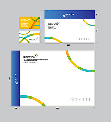 템플릿 문양 무늬 곡선 명함 명함템플릿 봉투 서류봉투 편지봉투 사람없음 초록색 연두색 파란색 세트 노란색 패키지 봉투템플릿 우편봉투 비즈디자인 이미지템플릿 AI파일 선 컬러 편지 우편물 파일형식 벡터