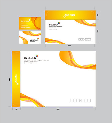 도형 템플릿 문양 선 컬러 무늬 곡선 명함 명함템플릿 봉투 서류봉투 편지봉투 사람없음 세트 노란색 패키지 봉투템플릿 우편봉투 비즈디자인 이미지템플릿 AI파일 편지 우편물 파일형식 벡터