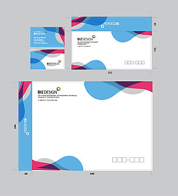템플릿 문양 무늬 곡선 명함 명함템플릿 봉투 서류봉투 편지봉투 사람없음 빨간색 파란색 세트 패키지 겹침 봉투템플릿 우편봉투 비즈디자인 이미지템플릿 AI파일 선 컬러 편지 우편물 파일형식 벡터