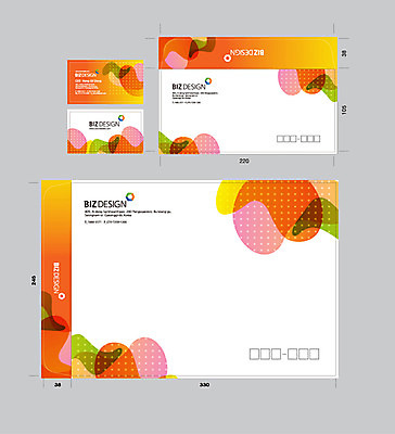 템플릿 문양 무늬 곡선 명함 명함템플릿 봉투 서류봉투 편지봉투 사람없음 세트 컬러풀 물방울무늬 패키지 겹침 봉투템플릿 우편봉투 비즈디자인 이미지템플릿 AI파일 선 컬러 편지 우편물 파일형식 벡터