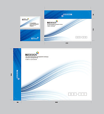 템플릿 선 컬러 곡선 명함 명함템플릿 봉투 서류봉투 편지봉투 사람없음 파란색 세트 패키지 봉투템플릿 우편봉투 비즈디자인 이미지템플릿 AI파일 편지 우편물 파일형식 벡터