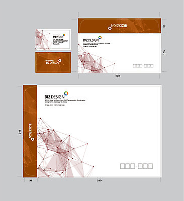 템플릿 문양 선 무늬 명함 명함템플릿 봉투 서류봉투 편지봉투 사람없음 세트 갈색 패키지 봉투템플릿 우편봉투 비즈디자인 이미지템플릿 AI파일 컬러 편지 우편물 파일형식 벡터