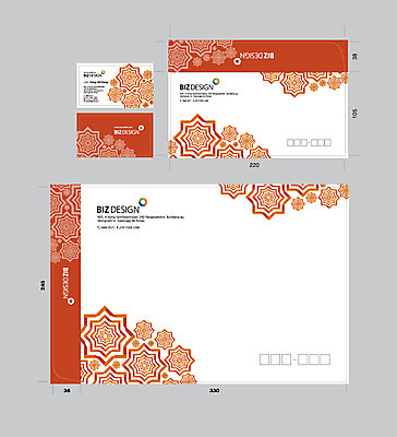 템플릿 문양 컬러 무늬 명함 명함템플릿 봉투 서류봉투 편지봉투 사람없음 세트 주황색 패키지 봉투템플릿 우편봉투 비즈디자인 이미지템플릿 AI파일 편지 우편물 파일형식 벡터