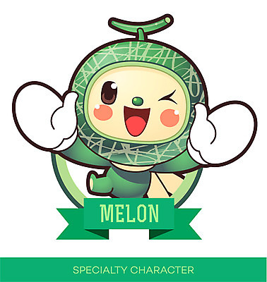 캐릭터 과일 일러스트 홍보캐릭터 사람없음 초록색 라벨 멜론 알림 특산물 컬러푸드 과일캐릭터 특산물캐릭터 마스코트 멜론캐릭터 일러캐릭터 AI파일 컬러 프레임 파일형식 벡터