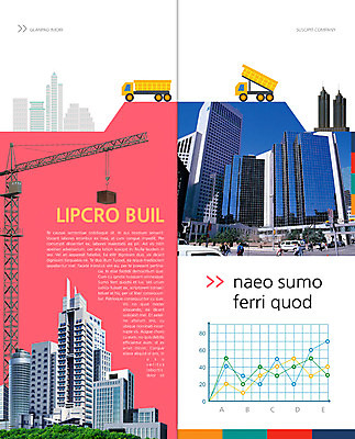 PSD 템플릿 편집 표지디자인 건축물 북디자인 출판디자인 건축 내지 리플렛 백그라운드 2단접지 북커버 비즈니스 자동차 그래프 팜플렛 고층빌딩 도시 기중기 타워크레인 덤프트럭 이미지템플릿 육상교통 빌딩 트럭 중장비 파일형식