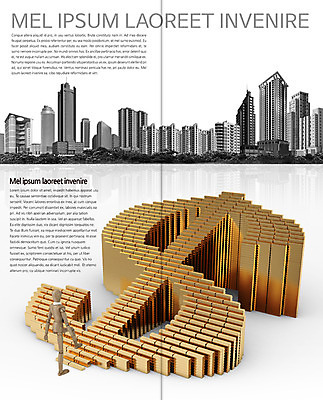PSD 템플릿 편집 표지디자인 북디자인 출판디자인 내지 인형 리플렛 백그라운드 2단접지 북커버 비즈니스 빌딩 팜플렛 사람없음 금융 계단 달러 도시 화폐기호 구체관절인형 이미지템플릿 기호 돈 건물 경제 화폐 파일형식