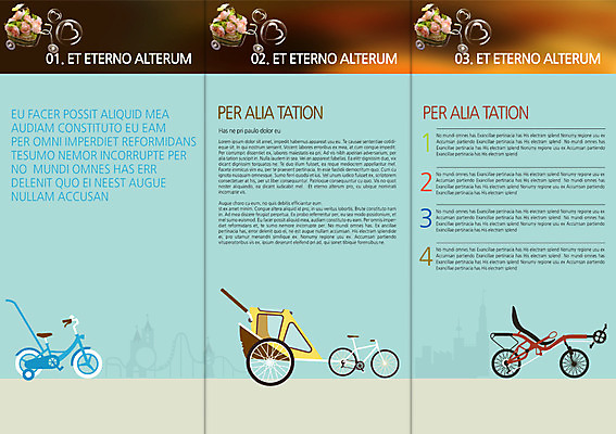 PSD 템플릿 편집 표지디자인 북디자인 출판디자인 내지 교통수단 리플렛 백그라운드 북커버 3단접지 팜플렛 사람없음 자전거 인력거 이미지템플릿 교통 바이크 파일형식