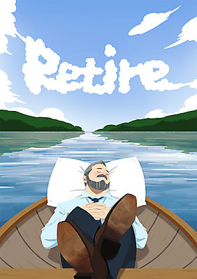 주간 PSD 구름 남자 중년 일러스트 하늘 한명 사람 성인 야외 강 눕기 비즈니스맨 은퇴 낮잠 열정 선박 국내일러스트 자연요소 1 감정 수상교통 비즈니스 모션 잠 직장인 파일형식