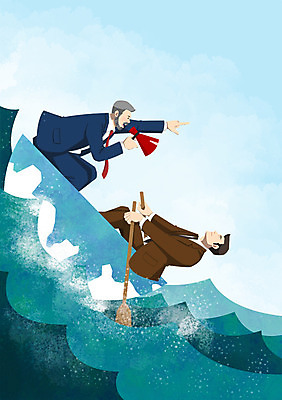 주간 PSD 남자 바다 중년 일러스트 항해 사람 정장 성인 야외 두명 확성기 비즈니스맨 노 열정 선박 성인남자만 중년만 중년남자만 국내일러스트 자연요소 옷 감정 수상교통 배_교통 비즈니스 직장인 남자만 성인만 파일형식