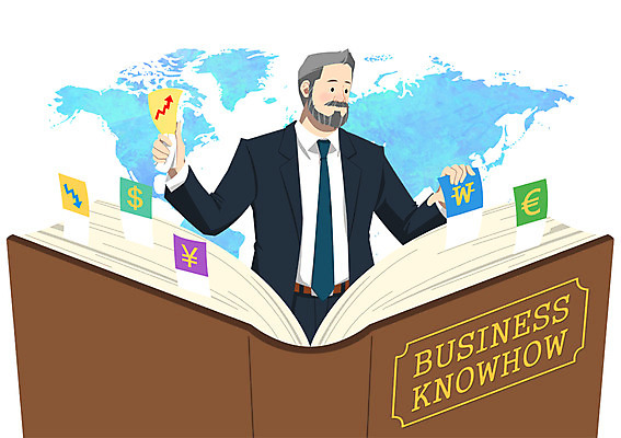 PSD 남자 중년 세계지도 일러스트 비즈니스 한명 사람 정장 성인 책 경제 비즈니스맨 화폐기호 열정 국내일러스트 1 기호 옷 감정 지도 세계 직장인 화폐 파일형식