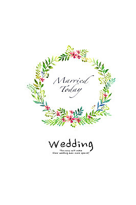 PSD 식물 템플릿 꽃 행복 결혼 카드템플릿 캘리그라피 수채화 사랑 사람없음 축하 청첩장 심플 초대장 감성 이미지템플릿 감정 컨셉 카드_감사 이벤트 파일형식