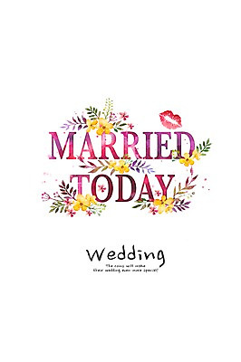 PSD 템플릿 꽃 행복 결혼 카드템플릿 캘리그라피 수채화 사랑 사람없음 축하 입술 청첩장 심플 초대장 감성 이미지템플릿 식물 감정 컨셉 카드_감사 이벤트 신체부위 파일형식