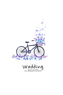 PSD 식물 템플릿 꽃 행복 결혼 카드템플릿 캘리그라피 수채화 사랑 사람없음 자전거 축하 청첩장 심플 초대장 감성 이미지템플릿 감정 컨셉 카드_감사 이벤트 바이크 파일형식