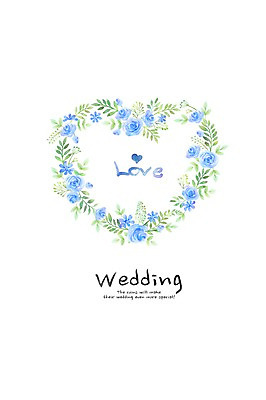 PSD 식물 템플릿 꽃 행복 결혼 카드템플릿 캘리그라피 수채화 사랑 사람없음 장미 하트 축하 청첩장 심플 초대장 감성 이미지템플릿 모양 감정 컨셉 카드_감사 이벤트 파일형식