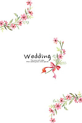 PSD 식물 템플릿 꽃 행복 결혼 카드템플릿 캘리그라피 수채화 사랑 사람없음 축하 청첩장 심플 초대장 감성 이미지템플릿 감정 컨셉 카드_감사 이벤트 파일형식