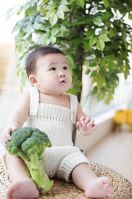 포토 JPG 스튜디오촬영 남자 채소 실내 한명 사람 앉기 동양인 바구니 귀여움 한국인 아기 브로콜리 뜨개옷 아기만 남자아기만 남자아기한명만 국내포토 1 옷 컨셉 모션 인종 내부 남자만 남자한명만 파일형식