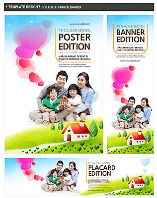 PSD 나무 템플릿 배너 배너템플릿 여자 남자 가로배너 딸 ZIP 포스터 세로배너 아들 어린이 가족 엄마 부동산 주택 들기 사람 앉기 동양인 잔디 여러명 성인 앞모습 세트 미니어처 한국인 현수막 하트 아빠 모양 식물 뷰포인트 다수 관계 모션 인종 건물 가로 세로 모형 재산 파일형식