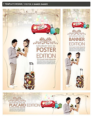 전신 PSD 서양인 외국인 백인 템플릿 배너 배너템플릿 여자 남자 가로배너 ZIP 포스터 세로배너 결혼 서기 사람 성인 두명 옆모습 세트 캐리어 신혼여행 현수막 풍선 성인만 웨딩박람회 뷰포인트 모션 인종 이벤트 가로 세로 여행가방 박람회 파일형식