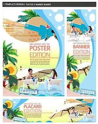 PSD 외국인 나무 식물 템플릿 배너 커플 배너템플릿 여자 남자 가로배너 ZIP 포스터 세로배너 여행 들기 사람 앉기 상반신 성인 두명 세트 야자수 현수막 비치베드 성인만 관계 모션 인종 가로 세로 파일형식