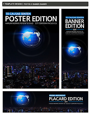 PSD 템플릿 배너 배너템플릿 가로배너 ZIP 포스터 세로배너 지구 야경 비즈니스 하늘 사람없음 건물 세트 지구본 글로벌비즈니스 현수막 건축물 가로 세로 글로벌 야간 파일형식 풍경_경치